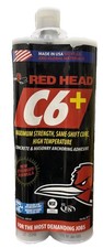 Red Head C6p-15 Epoxy 14.38 Oz Container Size Cartridge W/ Mixing Nozzle 11/2025 picture