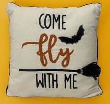 Sweet Street Halloween Throw Pillow Haunted House Decor 15