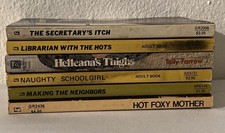 **RareStuff** Vintage Lot 6 Adult-Mature Erotic/Sleaze Paperback Books  picture