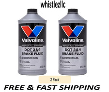 Valvoline 601458 Synthetic DOT 3 & 4 Brake Fluid, 32 fl oz each - 2 Pack picture