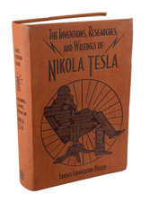 NIKOLA TESLA The Inventions, Researches, & Writings Faux Leather *Like New* picture