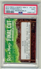 2019 Rick and Morty Season 3 Rick (PANICKING) Final Cut Memorabilia Card FC182 picture