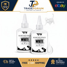 White Epoxy Resin Pigment Paste 6oz High Concentrated Resin Color for DIY Art picture