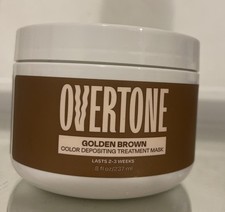 overtone golden brown Color Depositing Treatment Mask 8 oz picture
