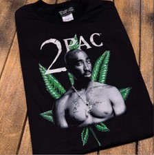 Vintage Tupac Weed shirt 2000s rap tee picture