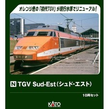 KATO 10-2134 TGV Sud-Est 10-Car Set N Scale Electric Train Special Edition picture