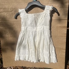 Antique 1850s 1860s Museum Deaccession Victorian Children’s Girls Dress Lace picture