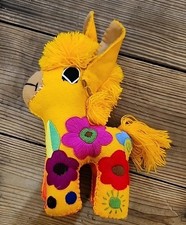 Handmade Mexican Folk Art Yarn Burro Donkey picture