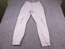 Lululemon Jogger Pants Mens Medium Gray Knit Elastic Waist Pockets Athletic picture