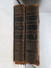 HOLY BIBLE - JAMES FITTLER, 1795, Vols 1 & 2, Genesis to Job, Psalms Revelations picture