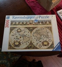 NEW Ravensburger World Map From 1665 Puzzle 3000 Piece Original Sealed 170548 picture