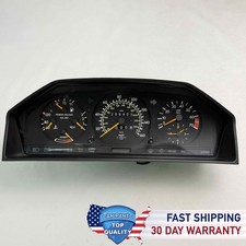 OEM 1986-1993 Mercedes 300E Instrument Cluster Speedometer 268k Miles On It picture