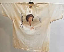 VTG 90s Reba McEntire Concert T Shirt Single Stitch Country Tour XL With Tag picture