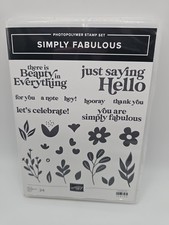 Stampin' Up Photopolymer Stamp Set 