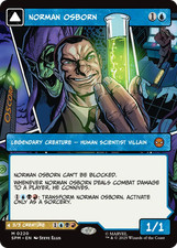 x1 Norman Osborn // Green Goblin SPM MTG 220 SHOWCASE BORDERLESS MYTHIC M/NM 1x picture