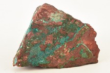 Sonora Sunset Red Cuprite & Blue-Green Chrysocolla Specimen 2.9 lbs 5x5x4