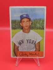 1954 Bowman #145a Billy Martin picture