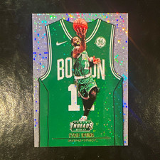 Panini 2018-19 Threads Icon Jersey SP Kyrie Irving #173 Dazzle Celtics picture