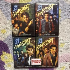 21 Jump Street Season 1-4 DVD Set 80s Johnny Depp TV Series Police Show NEW picture