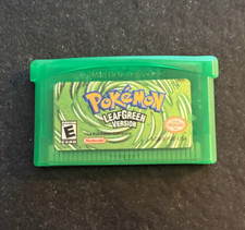 Pokemon Leaf Green Version Cartridge for Game Boy Advance (GBA)  Tested & Saves picture