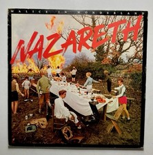 NAZARETH “Malice in Wonderland” 1980 Vinyl LP A&M Records SP-4799 Jeff Baxter picture