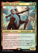 MTG Magic the Gathering Balthier and Fran (213/764) Final Fantasy LP picture