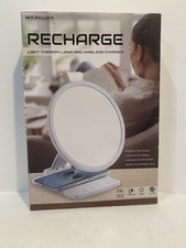 New Merkury Innovations Recharge Light Therapy Lamp with Wireless Phone Charger picture