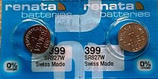 399 RENATA SR927W (2piece) Watch Battery Authorized Seller  picture