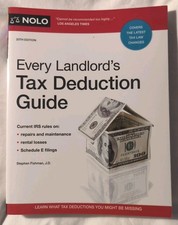 Every Landlord's Tax Deduction Guide by Stephen Fishman (2023, Trade Paperback) picture