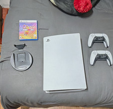 Sony PlayStation 5 Console Bundle w/ 2 Controllers, Stand & NBA 2K24 Game picture