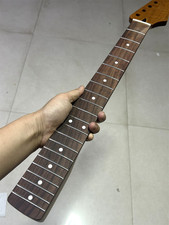Satin 24inch short scale 21 Fret Roasted  maple Guitar Neck part rosewood picture