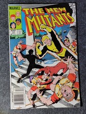 New Mutants #10 (1983 Marvel Comics) - Chris Claremont - Bob McLeod - Newsstand picture