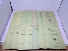 Lot of 14 Vintage Peru Geological Survey Geology Mining Bulletins 1960s-80s B57 picture
