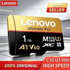 Lenovo 2TB Micro SD Card UHS-I A1 V60 TF Memory Card 4K Video PC Drones Camera picture