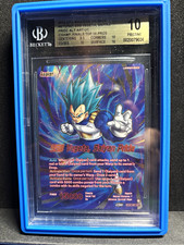 2025 DBS Masters Nationals Top 16 SSB Vegeta, Saiyan Pride Alt Art BGS 10 🔥🔥 picture