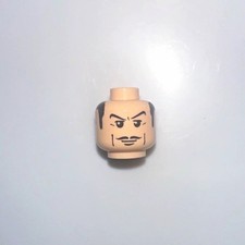 Authentic Vintage 2006 LEGO Minifigure Head Alfred Pennyworth Great Quality picture