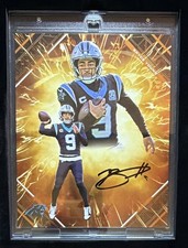 2025 Fanatics Emanate Bryce Young Carolina Panthers Hand Sign Jersey Match 9/25 picture