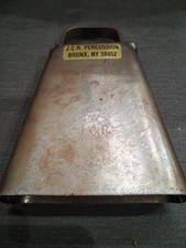 JCR Percussion cowbell Cha-Cha Bronx NY original Sticker good shape & oxidation picture