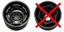 2005-2010 VW Wheel Locking Lug nut Bolt Cap 1K0-601-173-A-9B9 OEM New picture