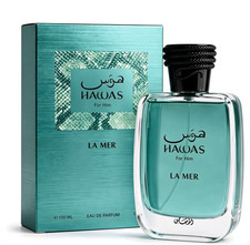 Hawas La Mer Aquatic Aromatic Fruit Flavor, Men's perfume 100ml Lasting picture