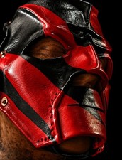 MTO Leather Kane 1998 custom  Wrestling Mask Replica Wwf  picture
