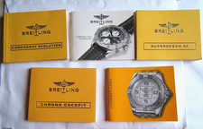 7 BREITLING BOOKLETS / MANUALS CHRONOMAT, SUPEROCEAN, CHRONO COCKPIT, COLT AUTO picture