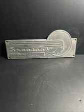 Vintage Spartan Mobile Homes Aluminum Emblem Badge Sign12
