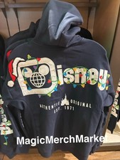 2026 Walt Disney World Parks Christmas Holiday Lights Zip Up Hoodie Adult Sizes picture