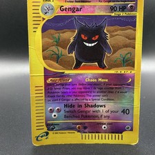 Gengar  Reverse Halo  48/165 2002 HP - Creased picture