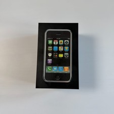Apple iPhone 1st Gen 8GB Black w/Original Box Accessories iOS 1.1.4 A1203 Tested picture
