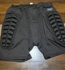 Rippl Impact Gear Padded Motorcycle Shorts Black  – Size Medium (M/32-33) picture