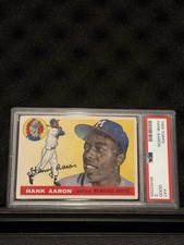 1955 Topps - Hank Aaron #47 PSA 2 Very Good Milwaukee Braves HOF picture