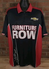 Kurt Busch #78 NASCAR Furniture Row Racing Chevy Nascar Crew Shirt Simpson XL picture