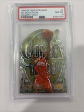 1996-97 Skybox Premium - Golden Touch Allen Iverson #4 (RC) picture